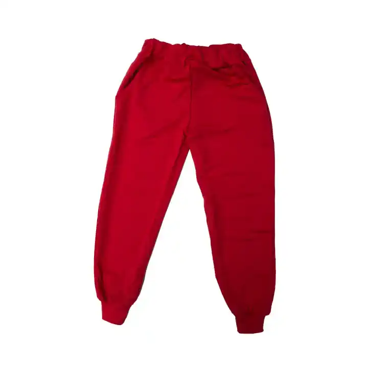 ÇOCUK LASTİK PAÇA EŞOFMAN ALTI - Nar Çiçeği