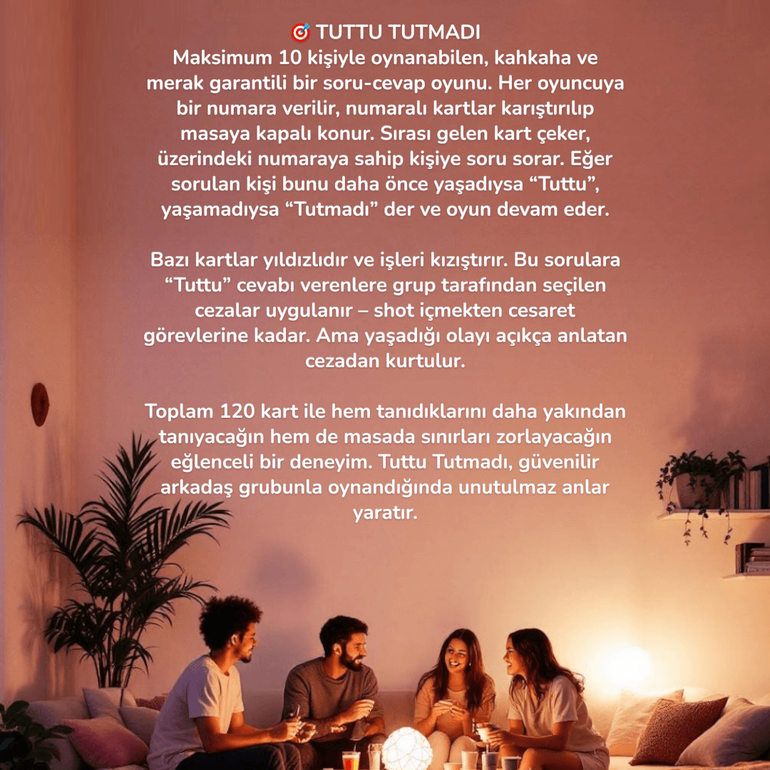 Tuttu-Tutmadı Oyunu
