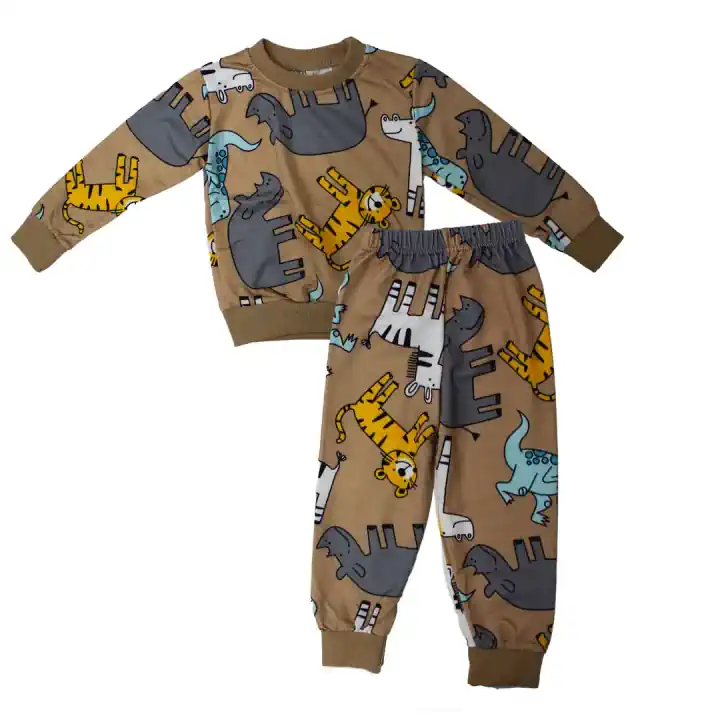 HAYVANLAR ALEMİ KAHVE EŞOFMAN TK