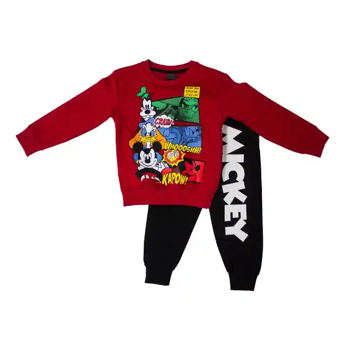 DISNEY KIRMIZI EŞOFMAN TAKIMI