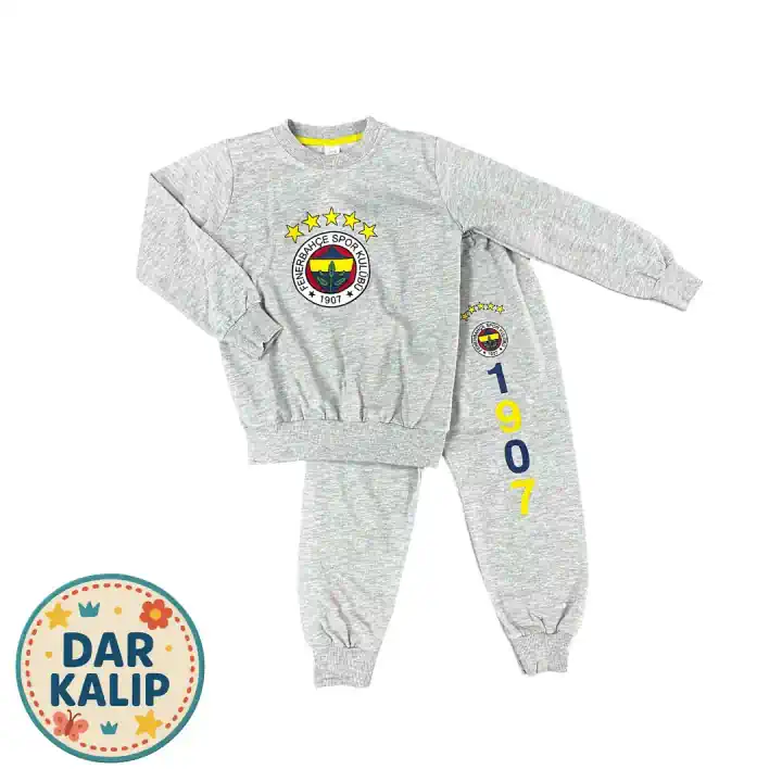 FENERBAHÇELİ GRİ EŞOFMAN TAKIMI