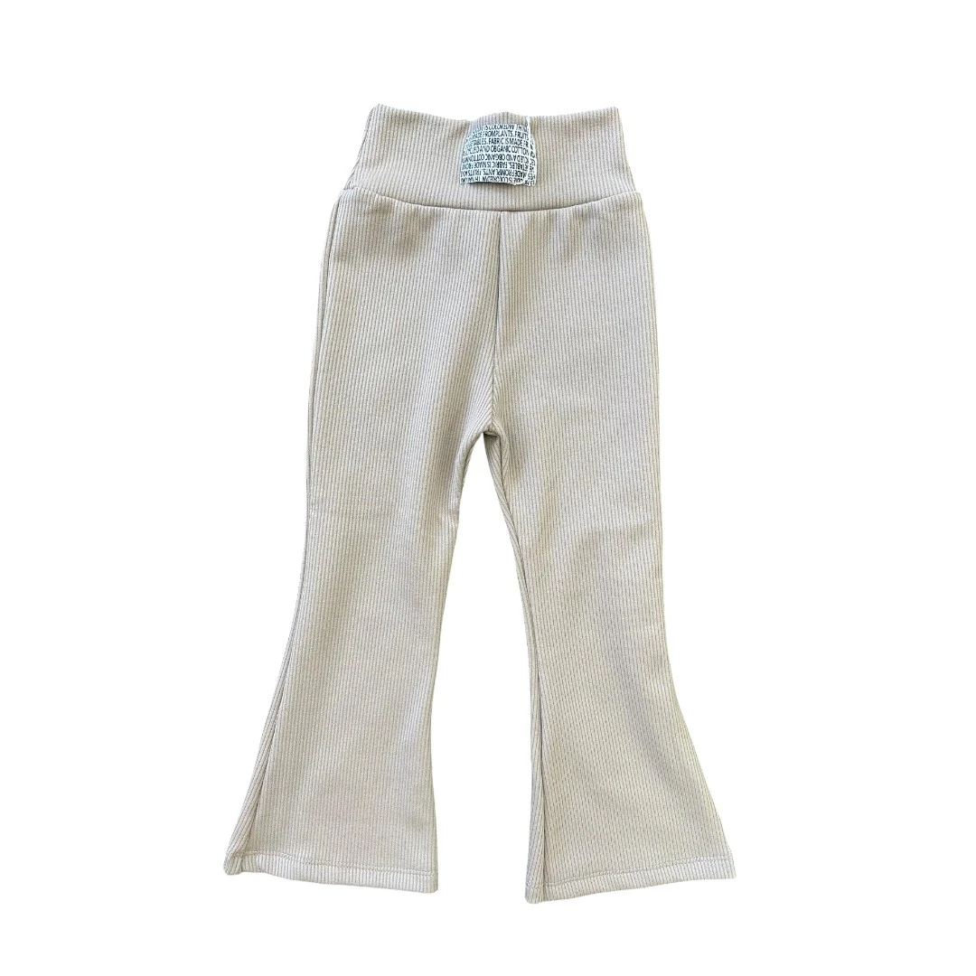 ŞARDONLU FİTİLLİ İSPANYOL TAYT - Sütlü Kahve