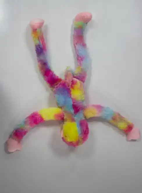RENKLİ MAYMUN PELUŞ OYUNCAK (KOL DAHİL 80 CM)