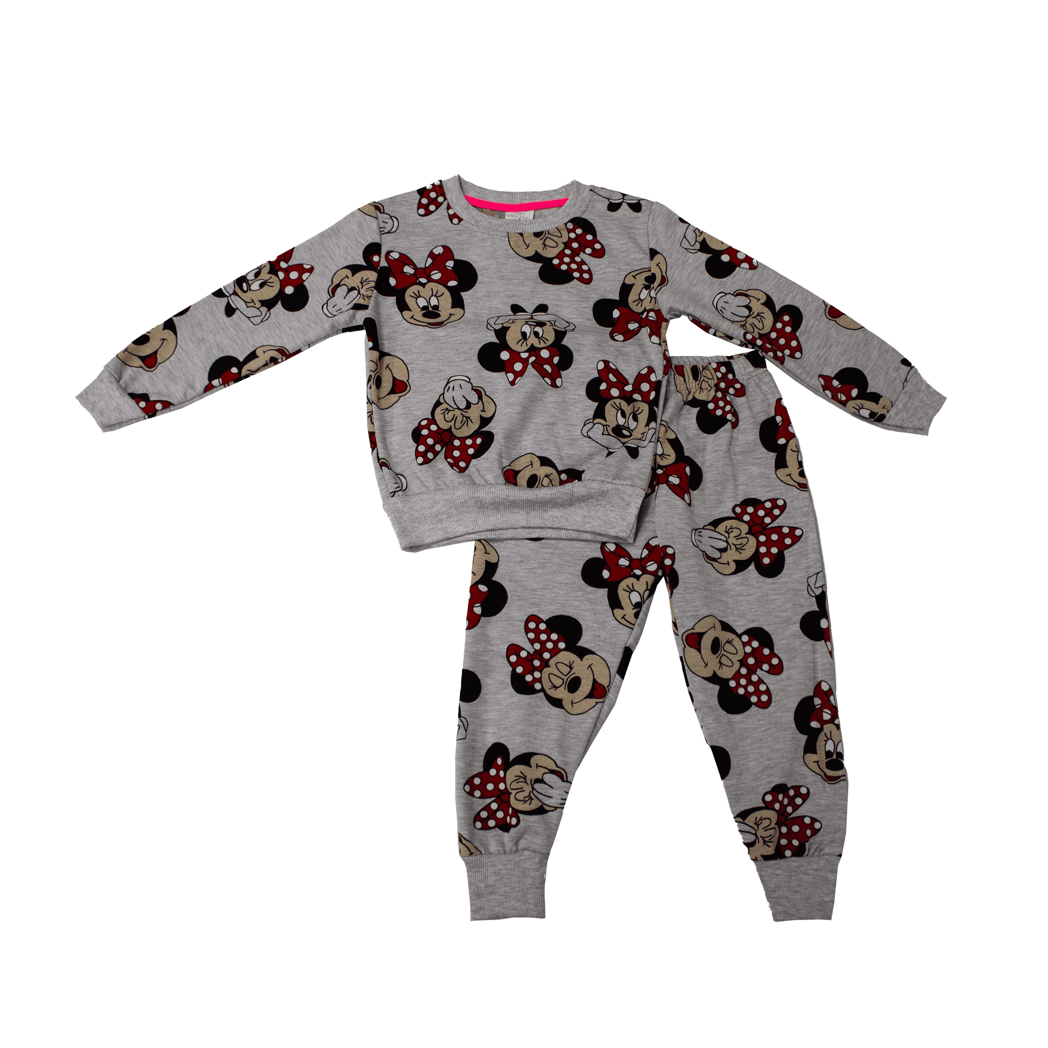 MINNIE MOUSE GRİ EŞOFMAN TAKIMI - Gri