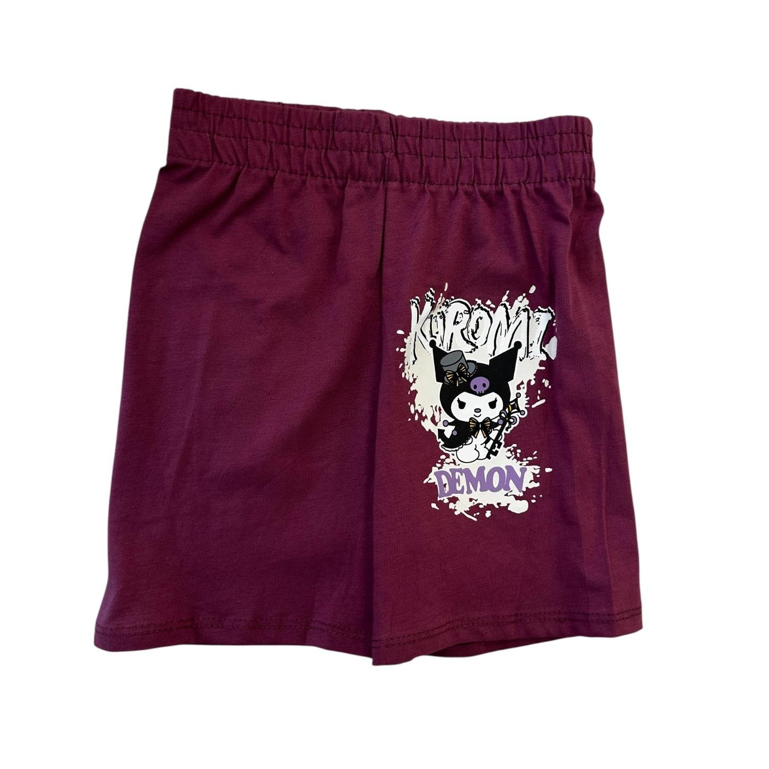 GÜL KURUSU KUROMI ŞORTLU TAKIM