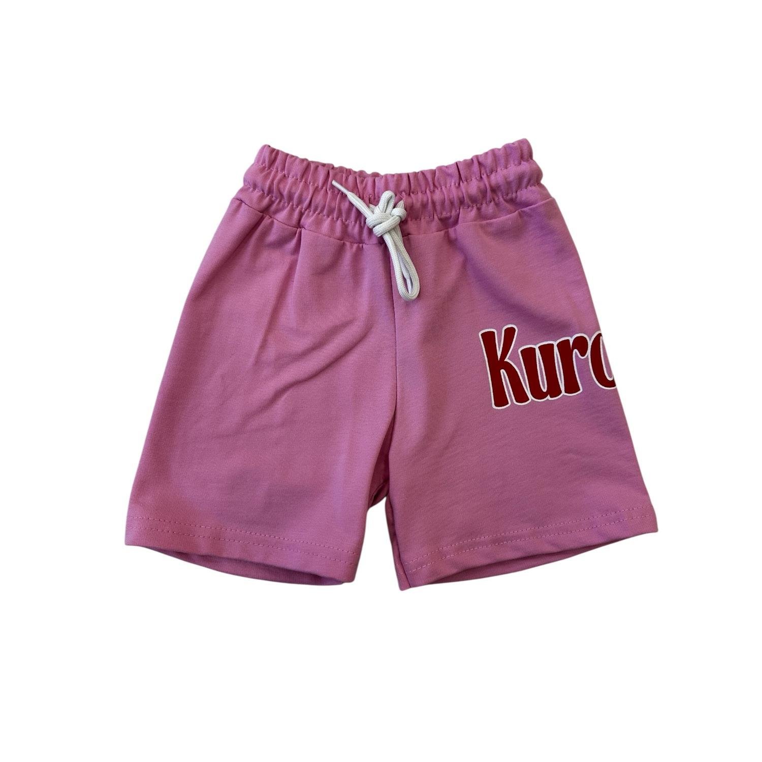 PEMBE KUROMI ŞORTLU TAKIM