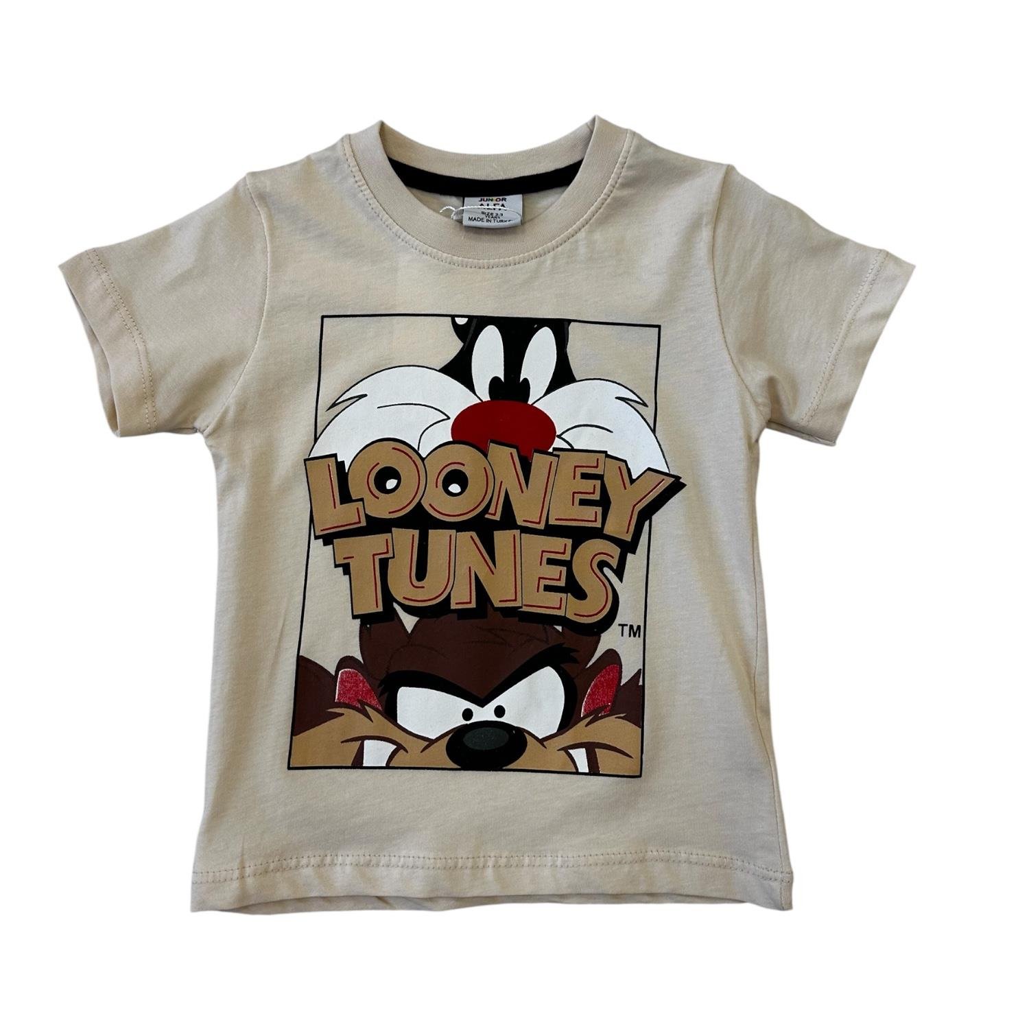 KREM LOONEY TUNES ŞORTLU TAKIM