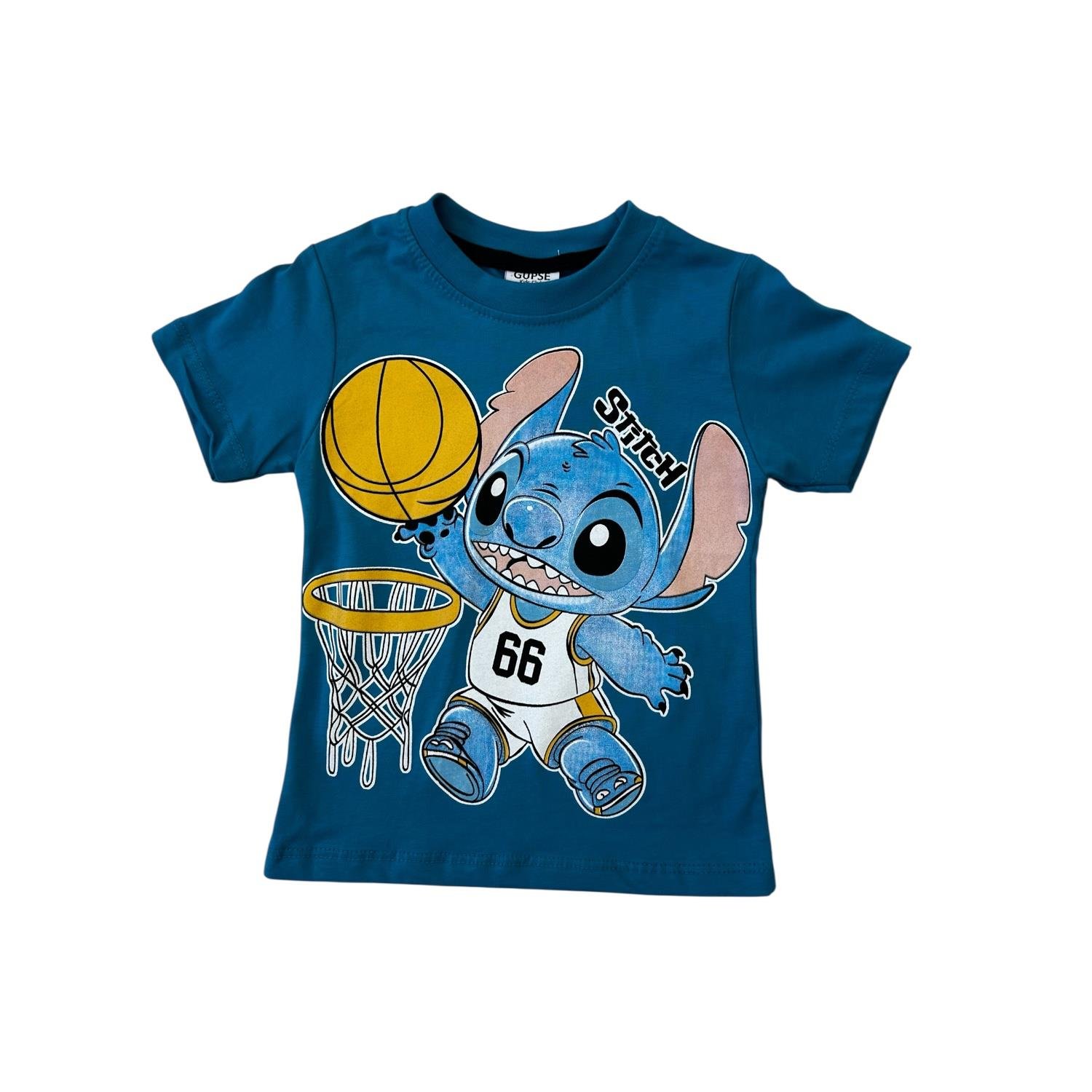 MAVİ STITCH ŞORTLU TAKIM