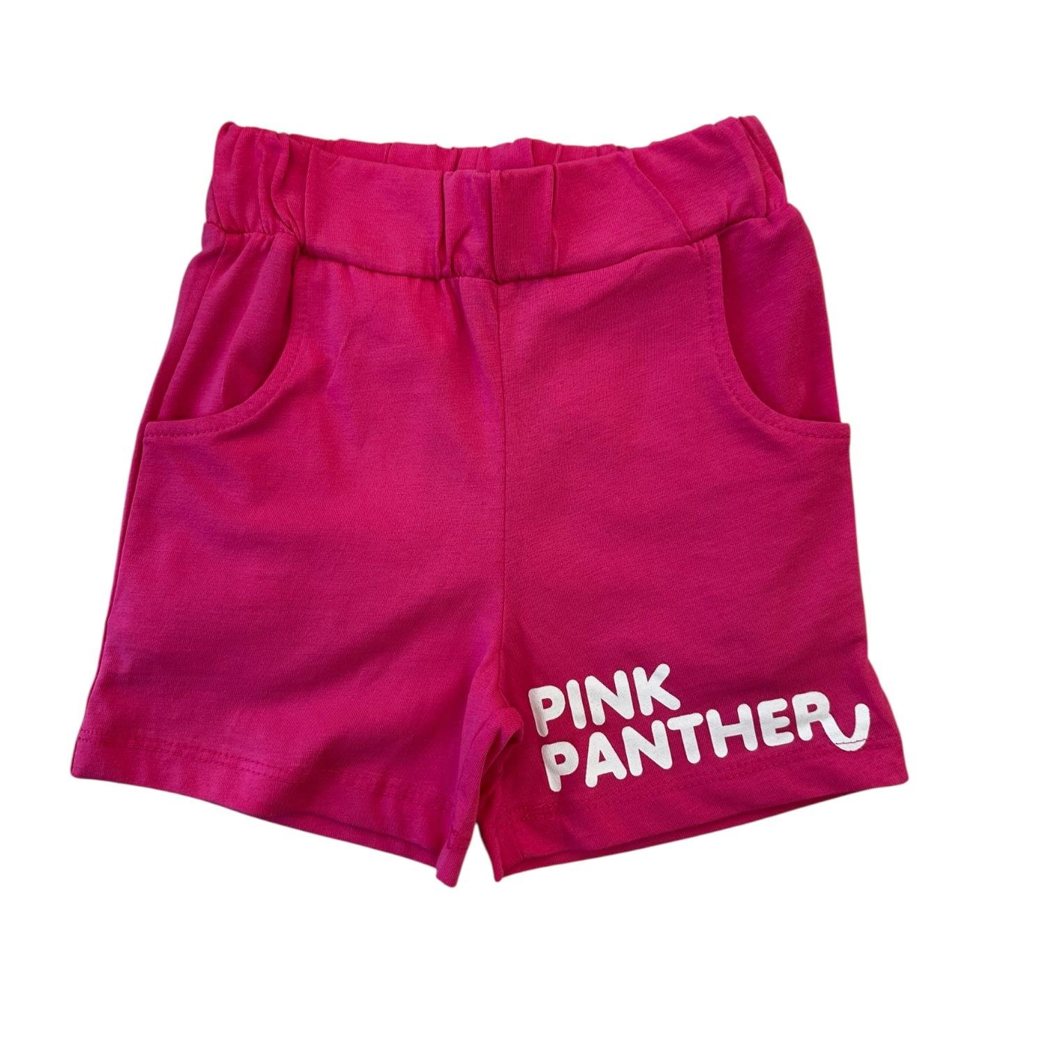 PEMBE PANTER ŞORTLU TAKIM