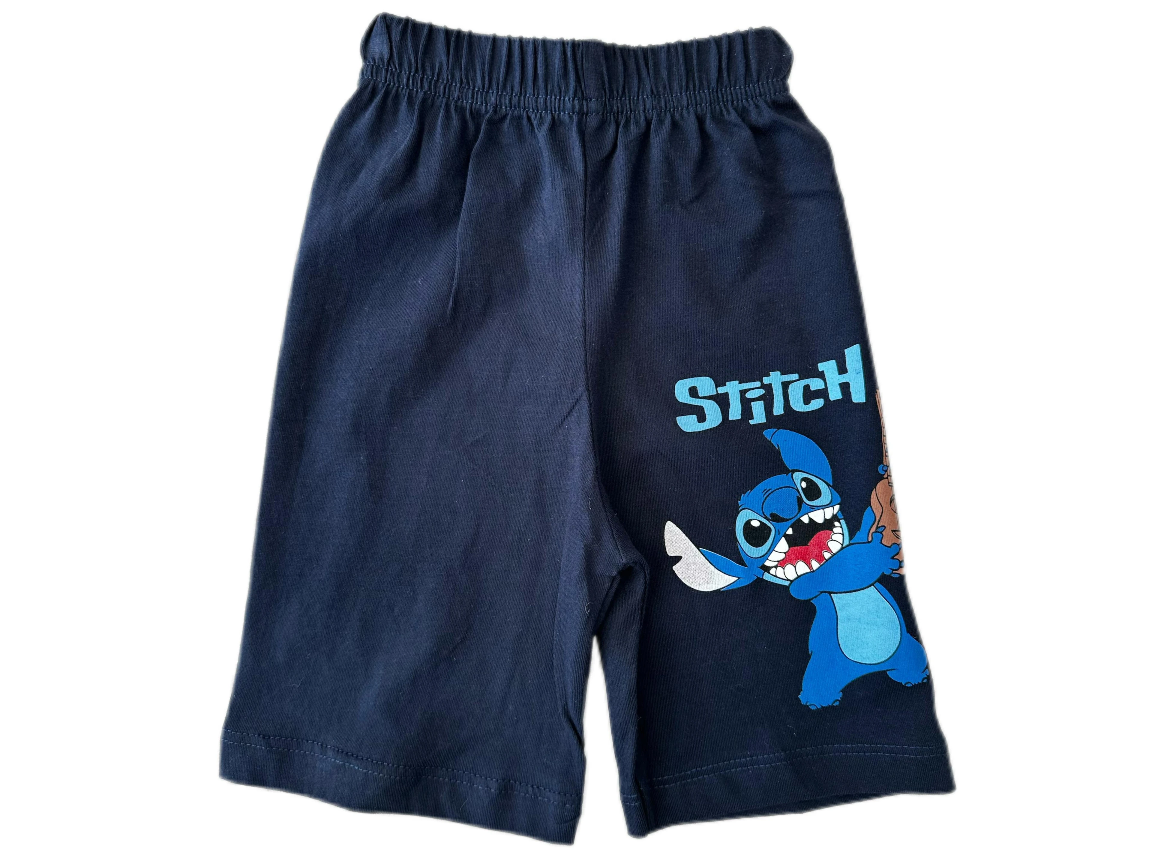 MAVİ STITCH GİTARLI ŞORTLU TAKIM