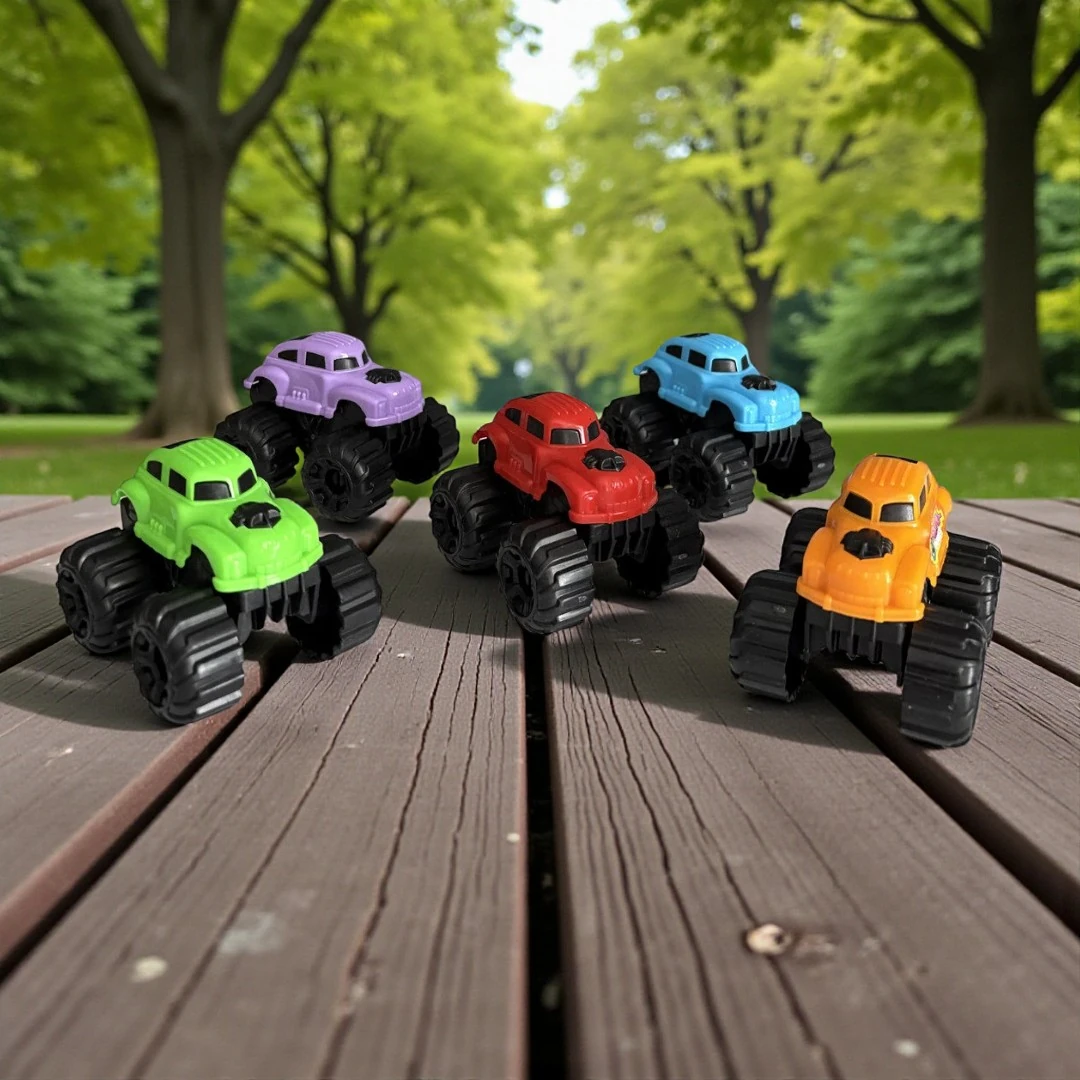 5 Lİ MONSTER ARABA SETİ