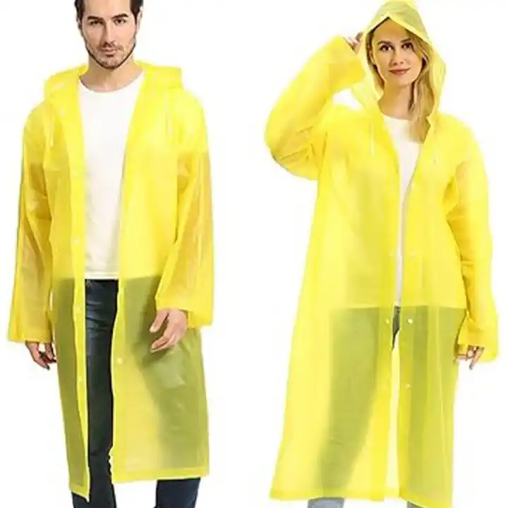 UNISEX YETİŞKİN YAĞMURLUK ONE SIZE - Sarı