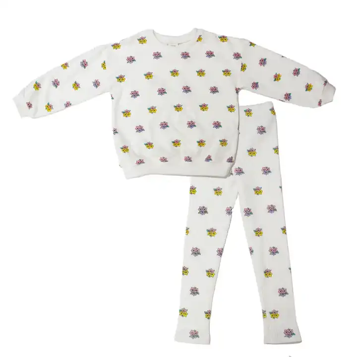 ÇİÇEKLİ FİTİLLİ TAYTLI TAKIM