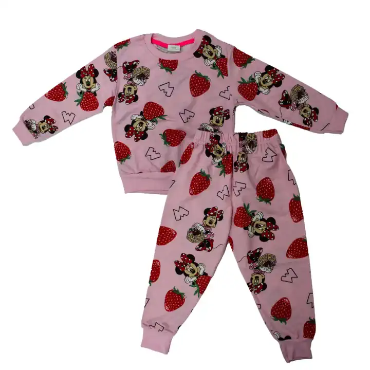 MINNIE PEMBE EŞOFMAN TK