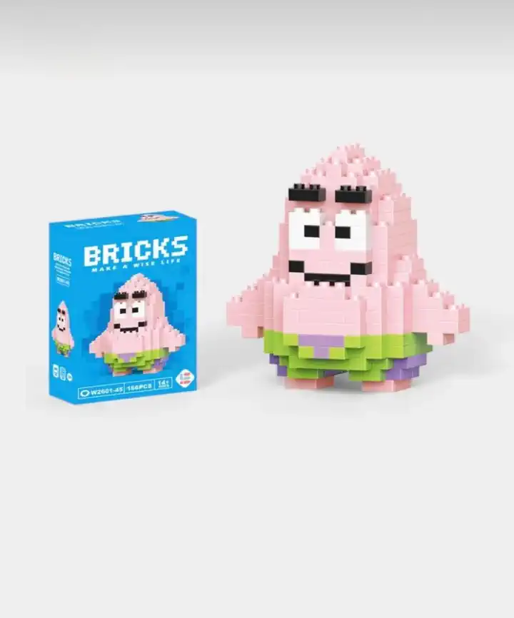 Patrick Bricks 3D Puzzle Lego +14