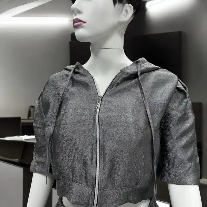 PARLAK GRİ KAPİŞONLU 2 LI TAKIM