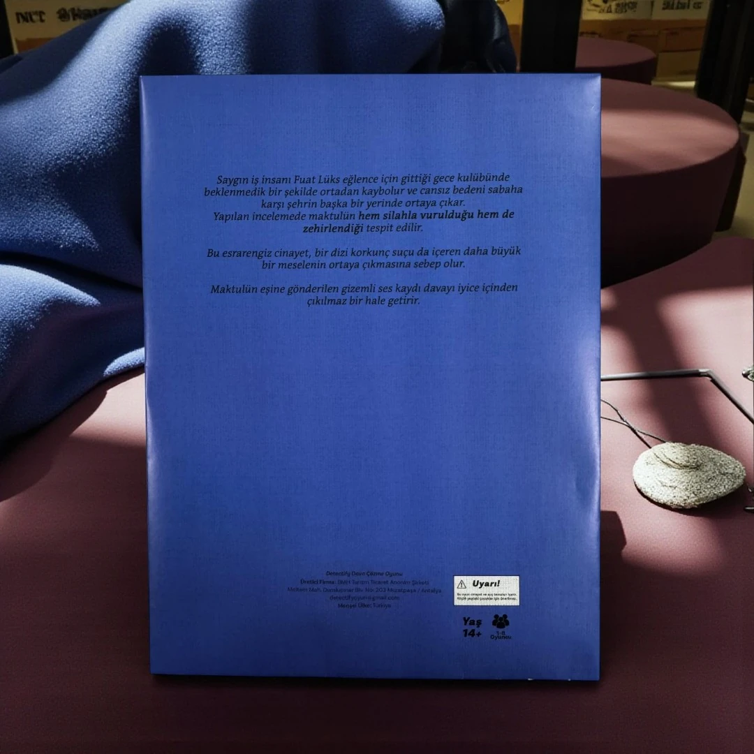 CİNAYET ÇÖZME OYUNU GECE KULÜBÜNDE CİNAYET DOSYASI