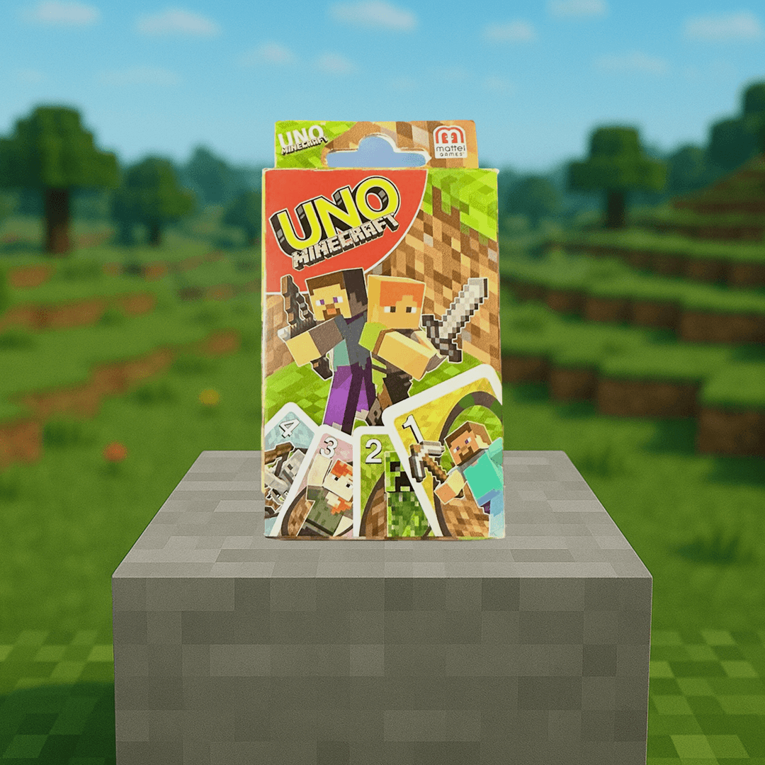 Minecraft UNO Mini Oyun Kartı