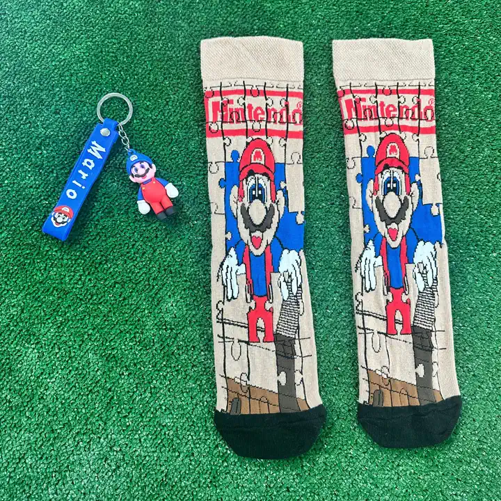SUPER MARIO ÇORAP & ANAHTARLIK TAKIM