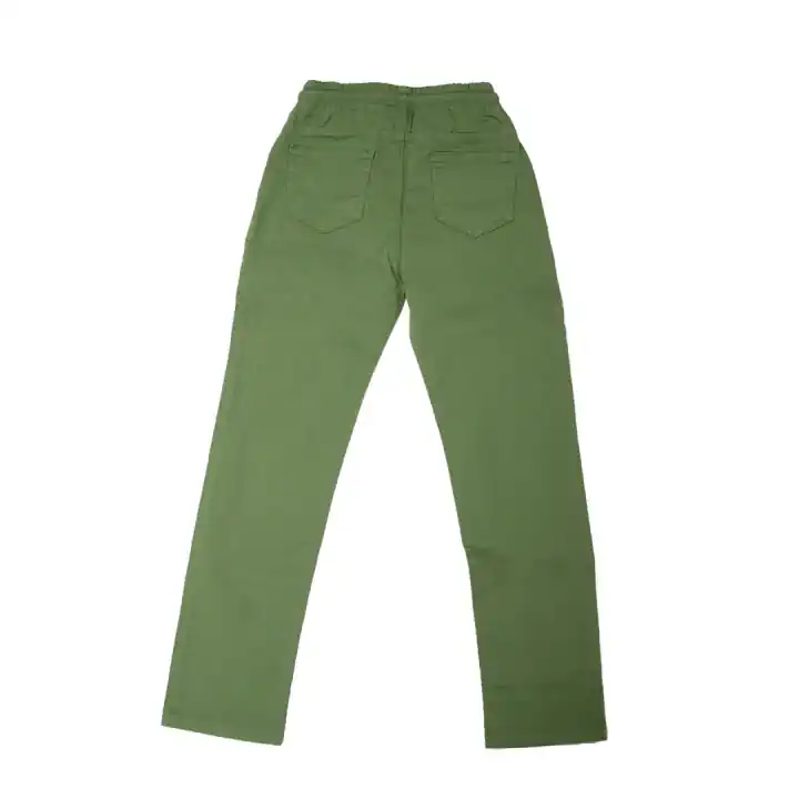 KANVAS DÜZ PANTOLON