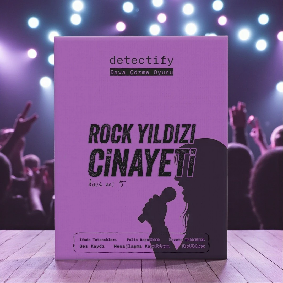 CİNAYET ÇÖZME OYUNU ROCK YILDIZI CİNAYETİ DOSYASI