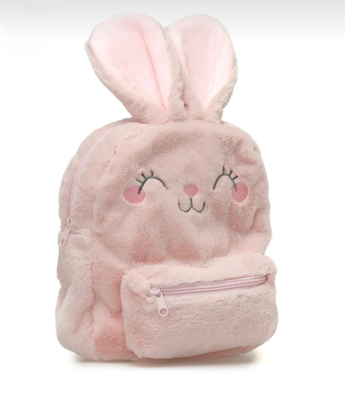 SEVİMLİ PELUŞ TAVŞAN SIRT ÇANTASI 30 CM