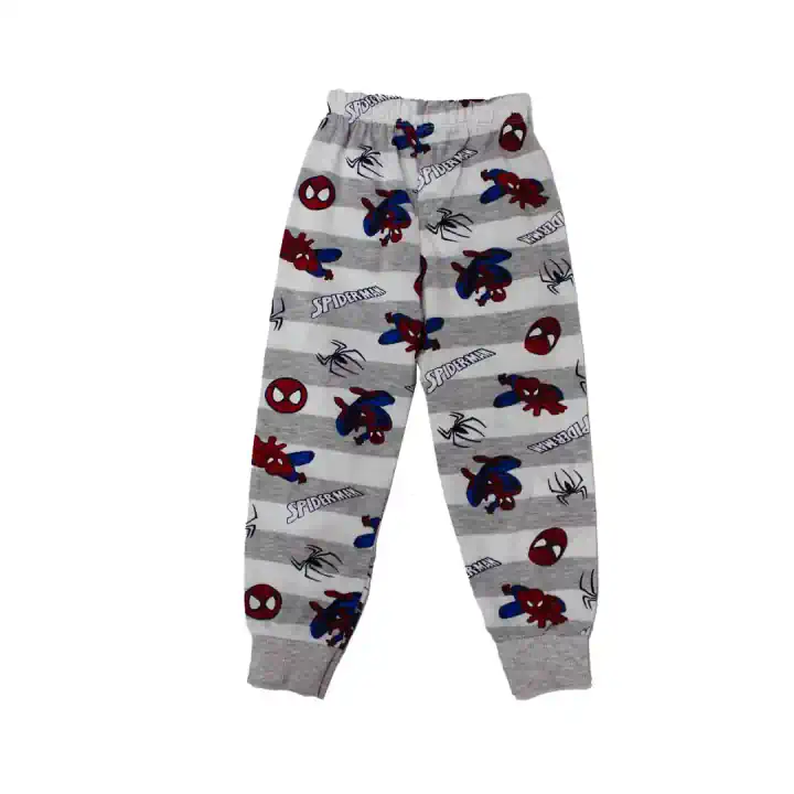 SPIDERMAN GRİ ÇİZGİLİ PİJAMA TK