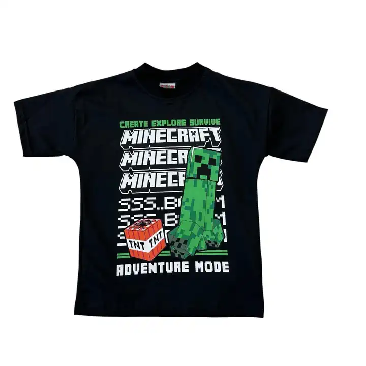 SİYAH MINE.CRAFT ŞORTLU TAKIM