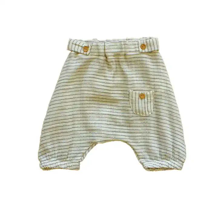 MÜSLİN KETEN ÇİZGİLİ 2 Lİ TAKIM