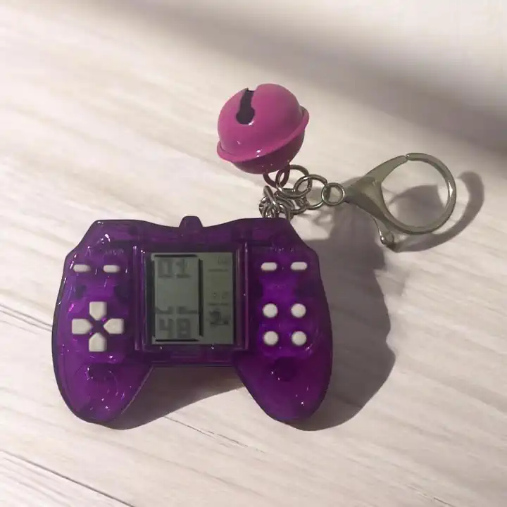 GERÇEK TETRİS ANAHTARLIK ÇANTA SÜSÜ