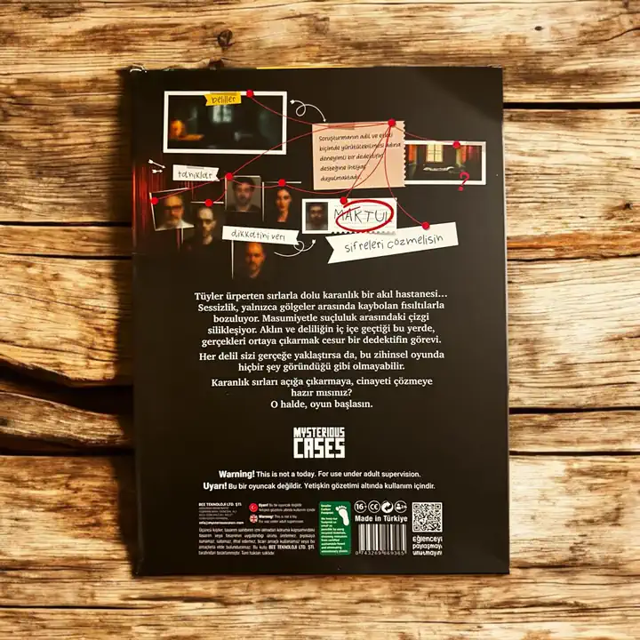 Cinayet Çözme Oyunu | Akıl Hastanesinde Cinayet Dosyası