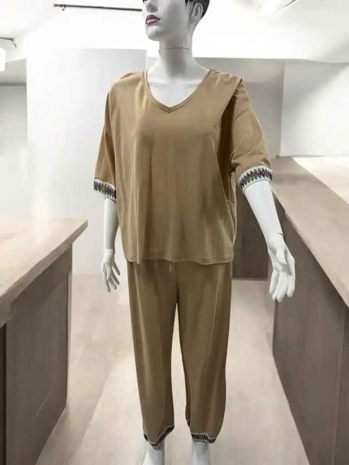 KUM RENGİ 2 Lİ TAKIM ONE SIZE