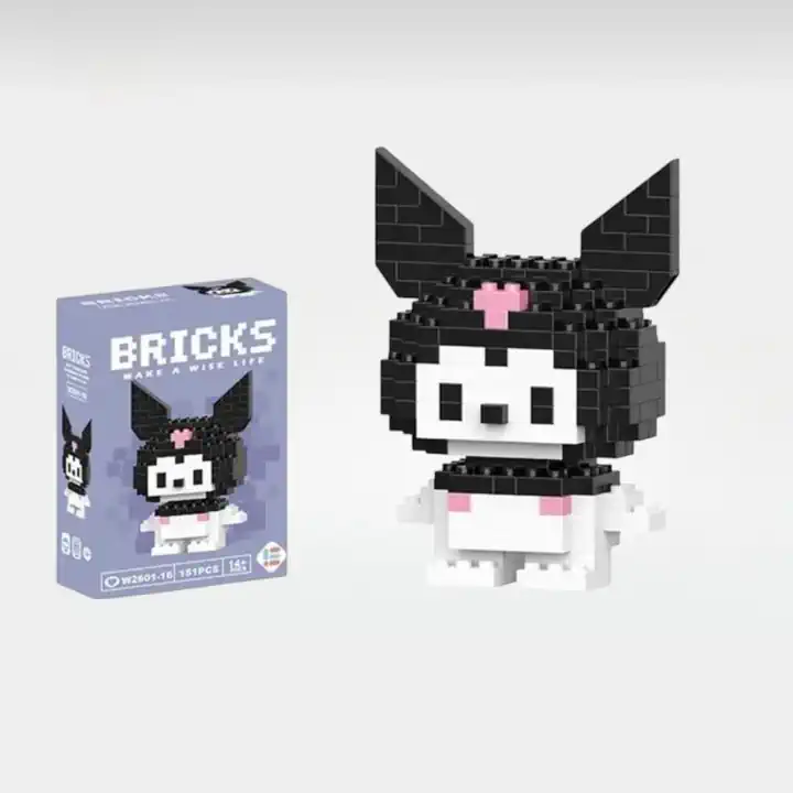 Kuromi Bricks 3D Puzzle Lego +14