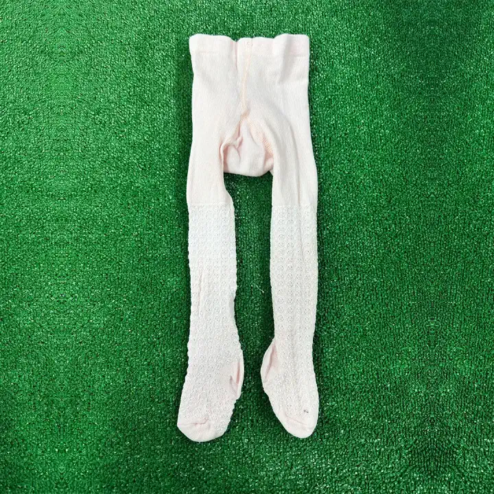 DANTELLİ KÜLOTLU ÇORAP BEBEK - Pembe