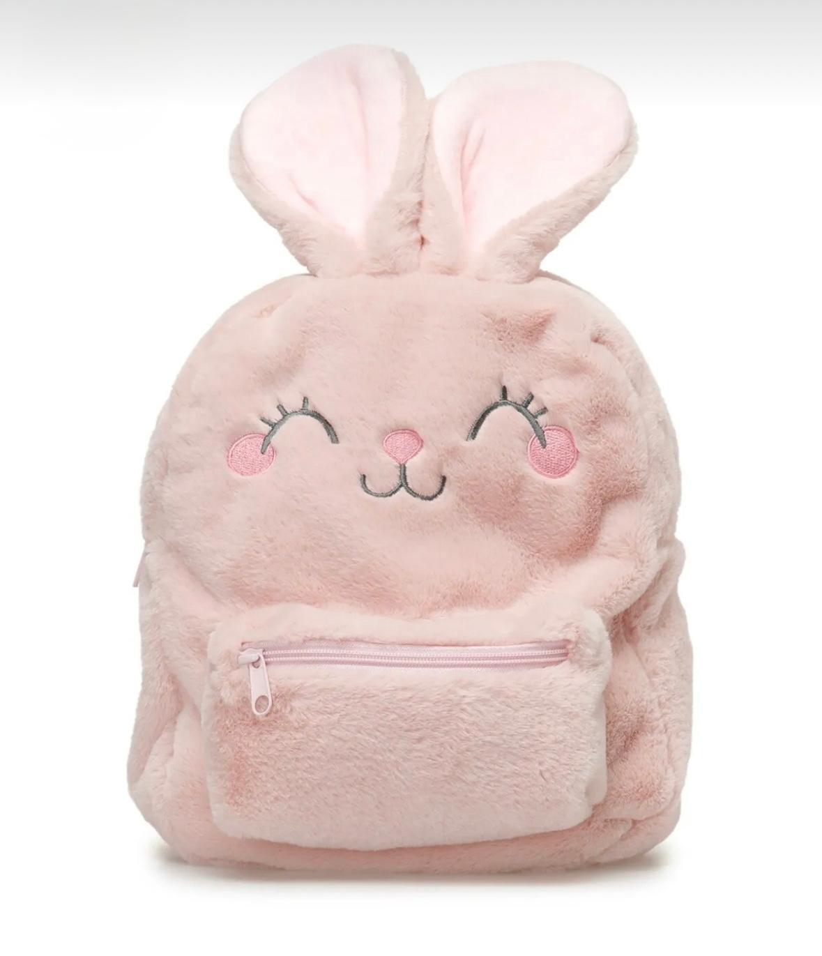 SEVİMLİ PELUŞ TAVŞAN SIRT ÇANTASI 30 CM