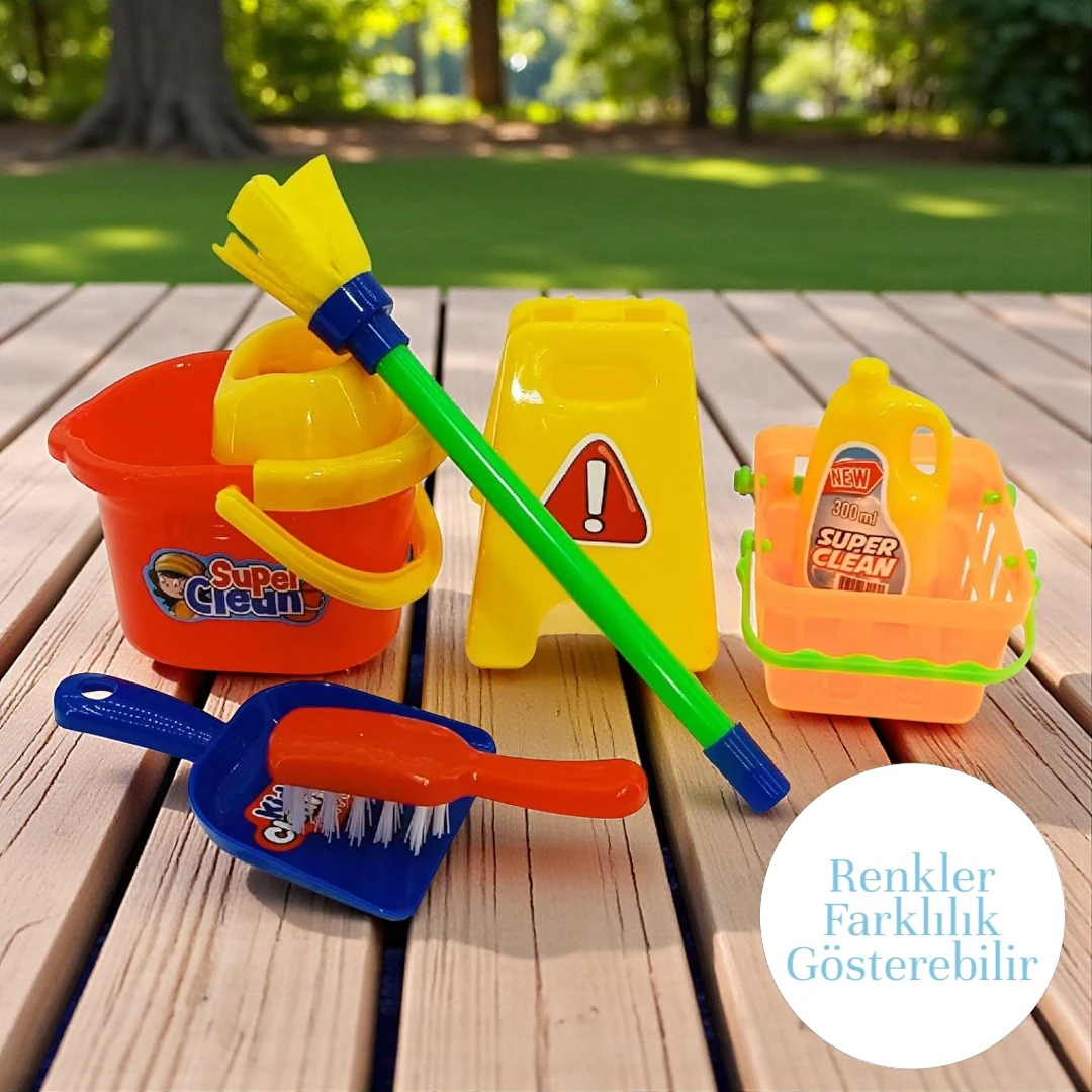 OYUNCAK SÜPER TEMİZLİK SETİ 7 PARÇA