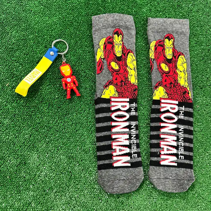 IRON MAN ÇORAP & ANAHTARLIK TAKIM