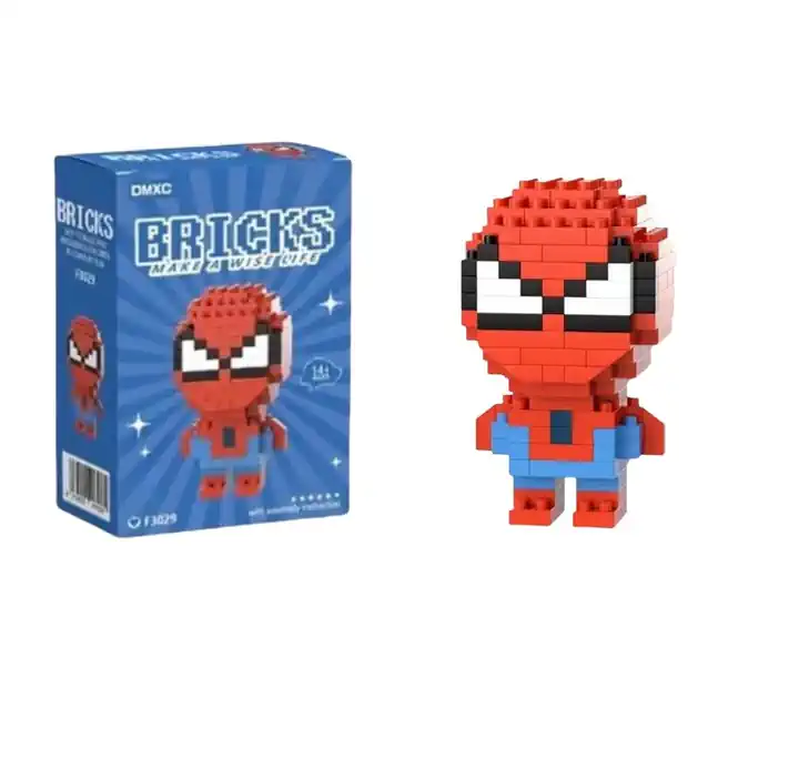 Spiderman Bricks 3D Puzzle Lego +14