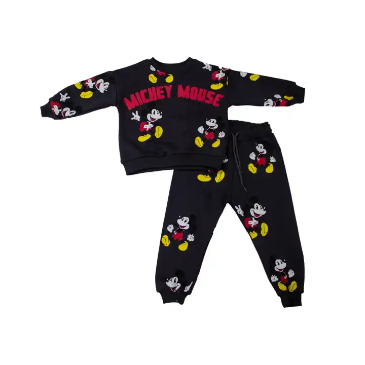 FÜME MICKEY MOUSE EŞOFMAN TK.