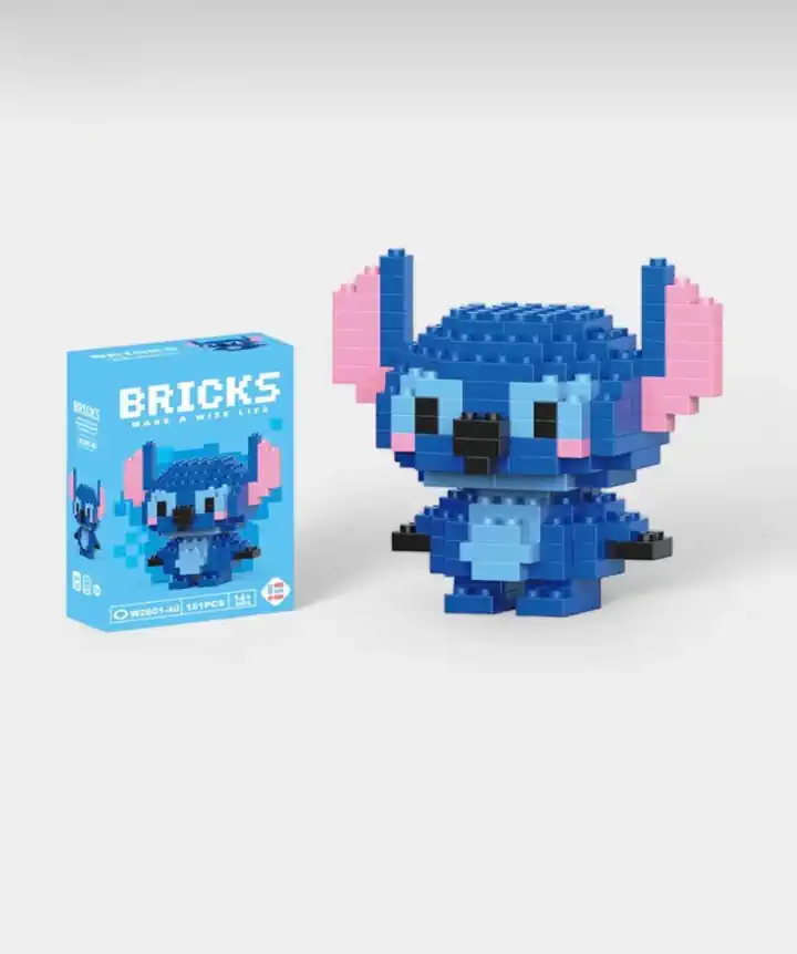 Stitch Bricks 3D Puzzle Lego +14