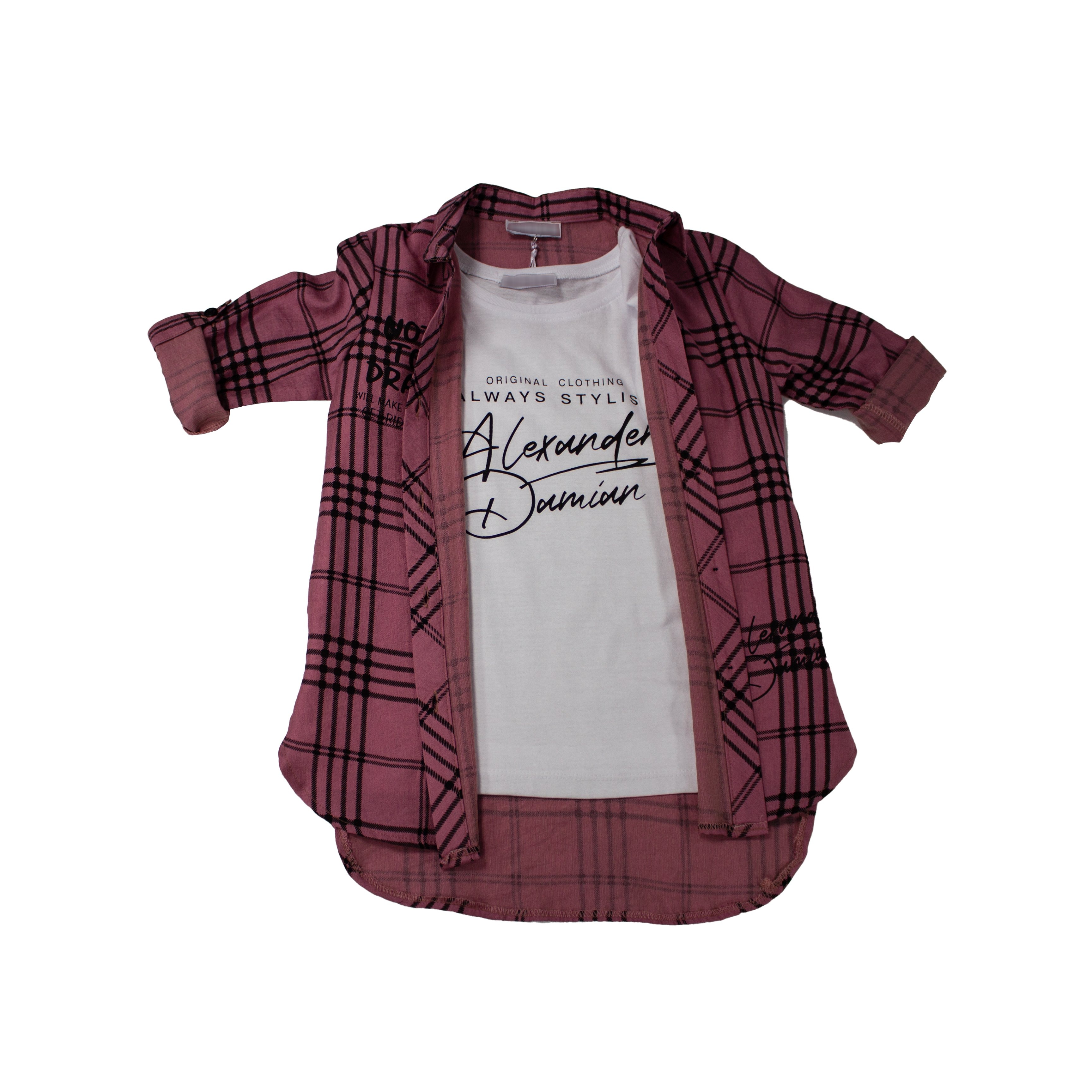KARELİ ALEXANDER 2 Lİ GÖMLEK - Pembe