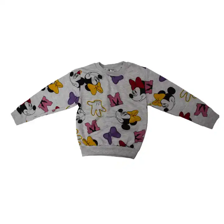 GRİ MINNIE MOUSE PİJAMA TK