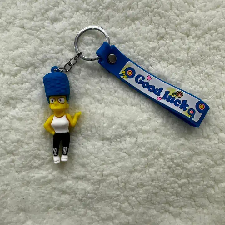 3D SİLİKON MARGE SIMPSON ANAHTARLIK