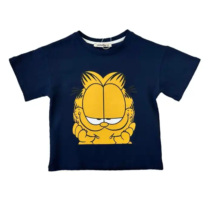 GARFIELD ÇOCUK TİŞÖRT - Lacivert