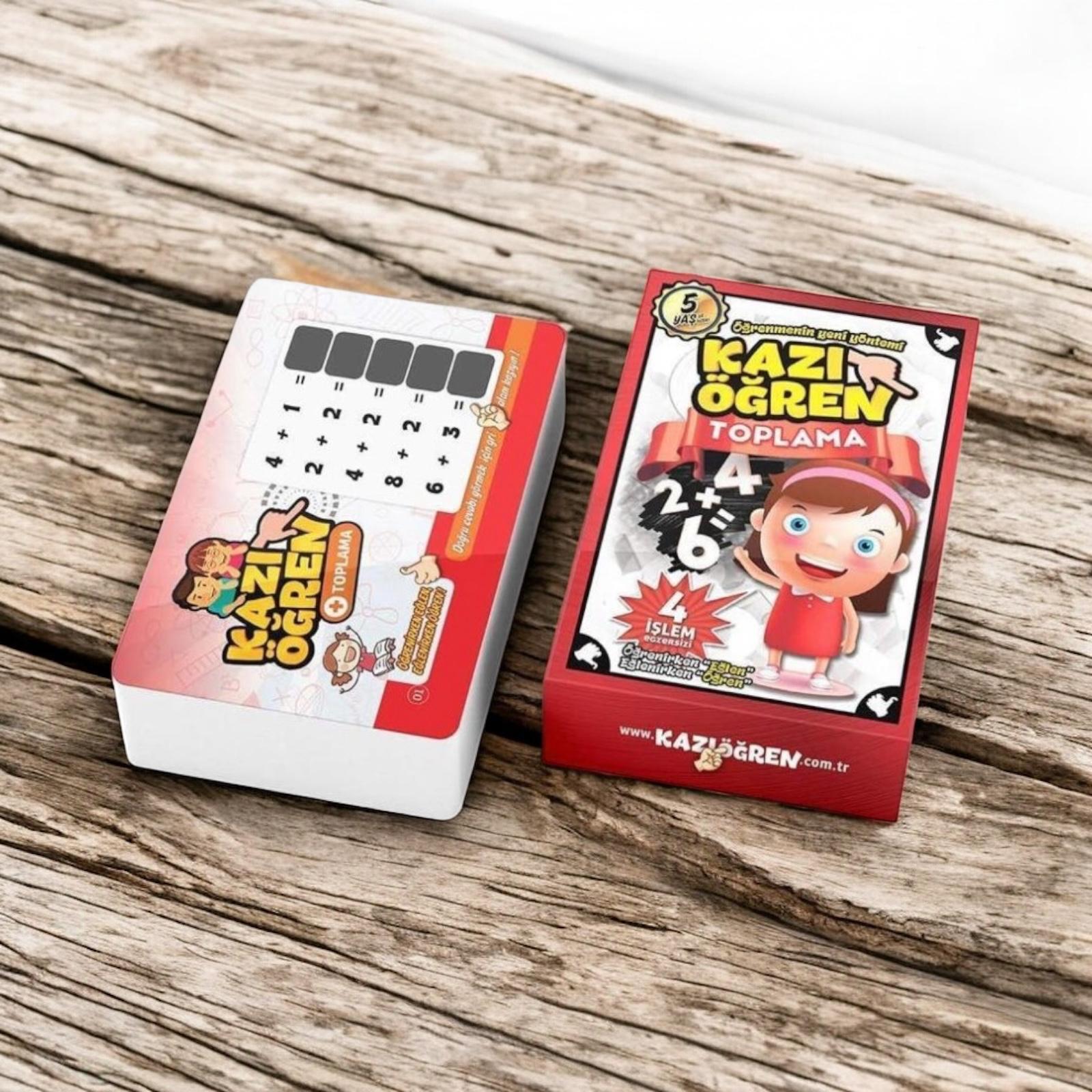 Kazıyarak Öğren Eğlenceli Öğretici Toplama Oyunu