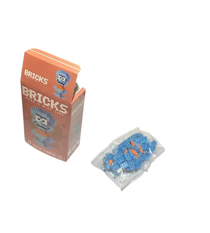 Squidward Bricks 3D Puzzle Lego +14