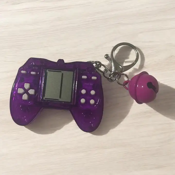 GERÇEK TETRİS ANAHTARLIK ÇANTA SÜSÜ