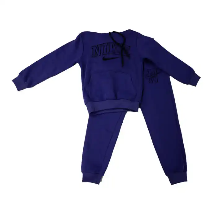 NIKE KAPİŞONLU EŞOFMAN TAKIMI - Mavi