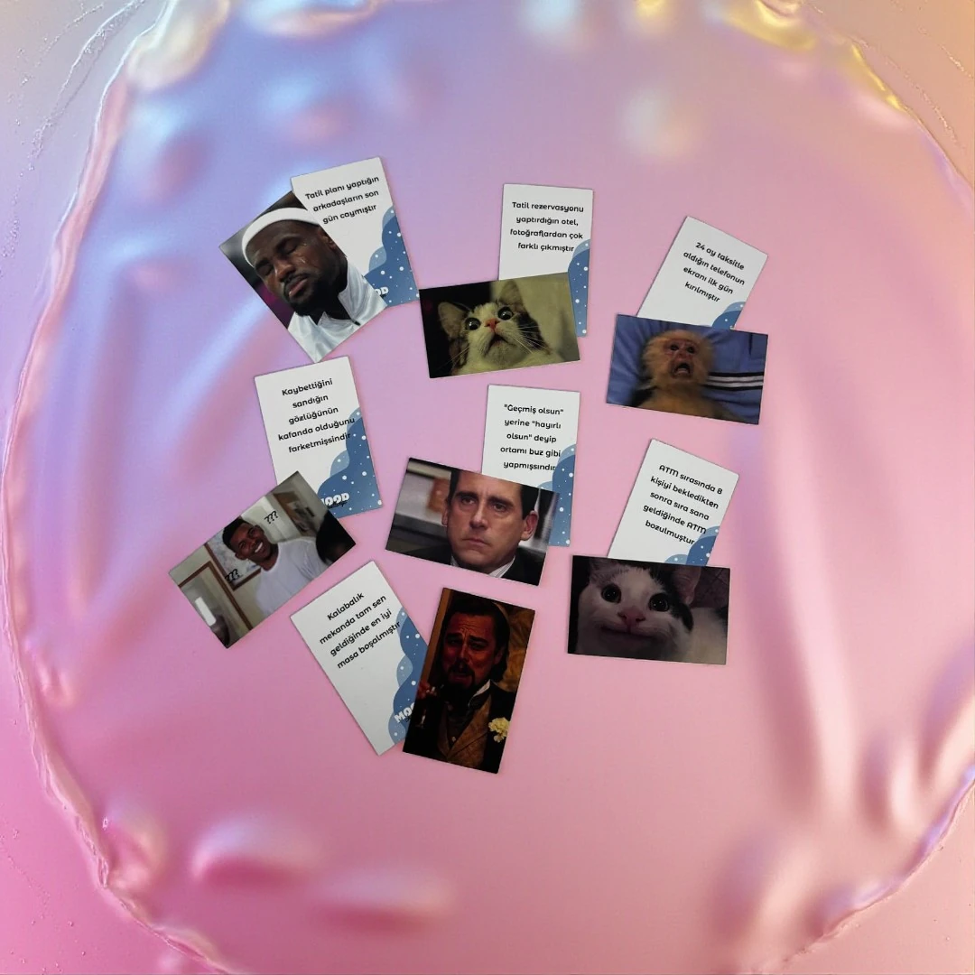 MOD CHALLENGE MİNİ FOTOĞRAFLI KART OYUNU 2. SERİ