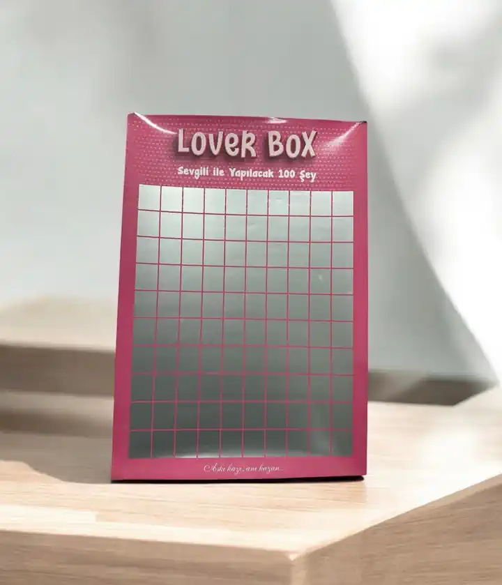 Sevgili Kutusu, Sevgili ile Yapılacak 100 Şey, Kazı Kazan Posteri